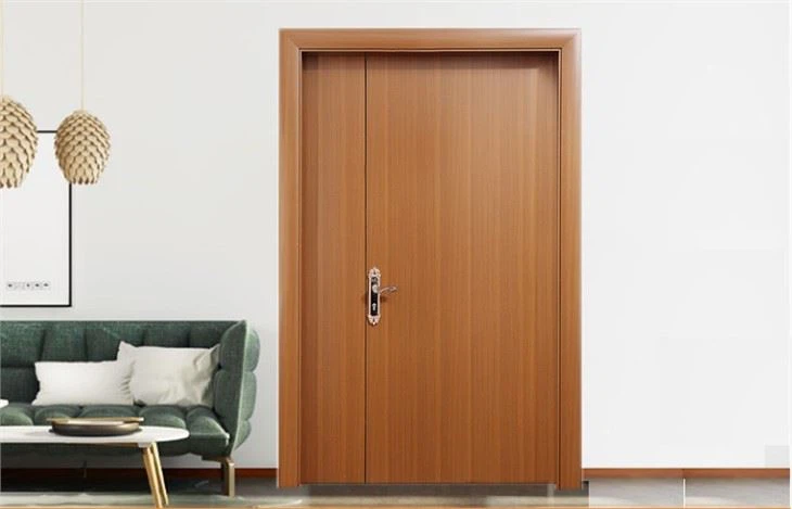 Durable and sound proof WPC door for school